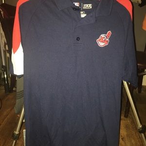 Cleaveland Indian head patch polo shirt